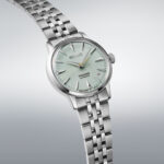 Seiko Presage Cocktail Diamond Accents Stainless Steel Mint Green Dial Automatic SRPL63J1 Women’s Watch - SRPL63J1