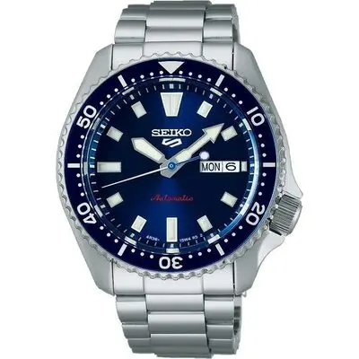 Seiko 5 Sports SKX Redux Stainless Steel Blue Dial Automatic SRPL83K1 100M Men's Watch
