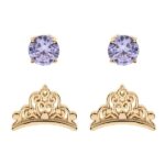 Disney Jewels Girl's / Women's 2 Sets of Earrings (SS00002YZAL-CS)