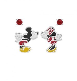 Disney Jewels Girl's / Women's 2 Sets of Earrings (SS00004SRRL-CS)