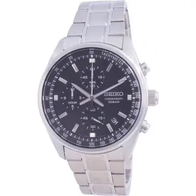 Seiko Chronograph Quartz SSB379 SSB379P1 SSB379P 100M Men's Watch