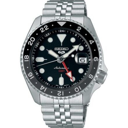 Seiko 5 Sports Black Grape GMT SKX Re-Interpretation Automatic SSK001 SSK001K1 SSK001K 100M Men's Watch