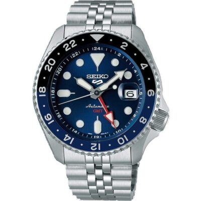 Seiko 5 Sports Blueberry GMT SKX Re-Interpretation Automatic SSK003 SSK003K1 SSK003K 100M Men's Watch