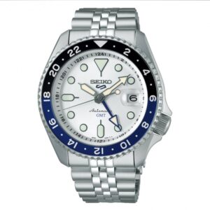 Seiko 5 Sports Automatic Gmt - White (SSK033K1) Men's Watch