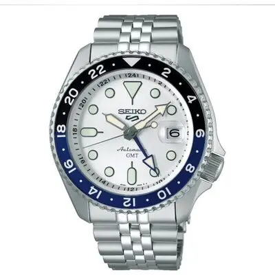 Seiko 5 Sports Automatic Gmt - White (SSK033K1) Men WATCHES