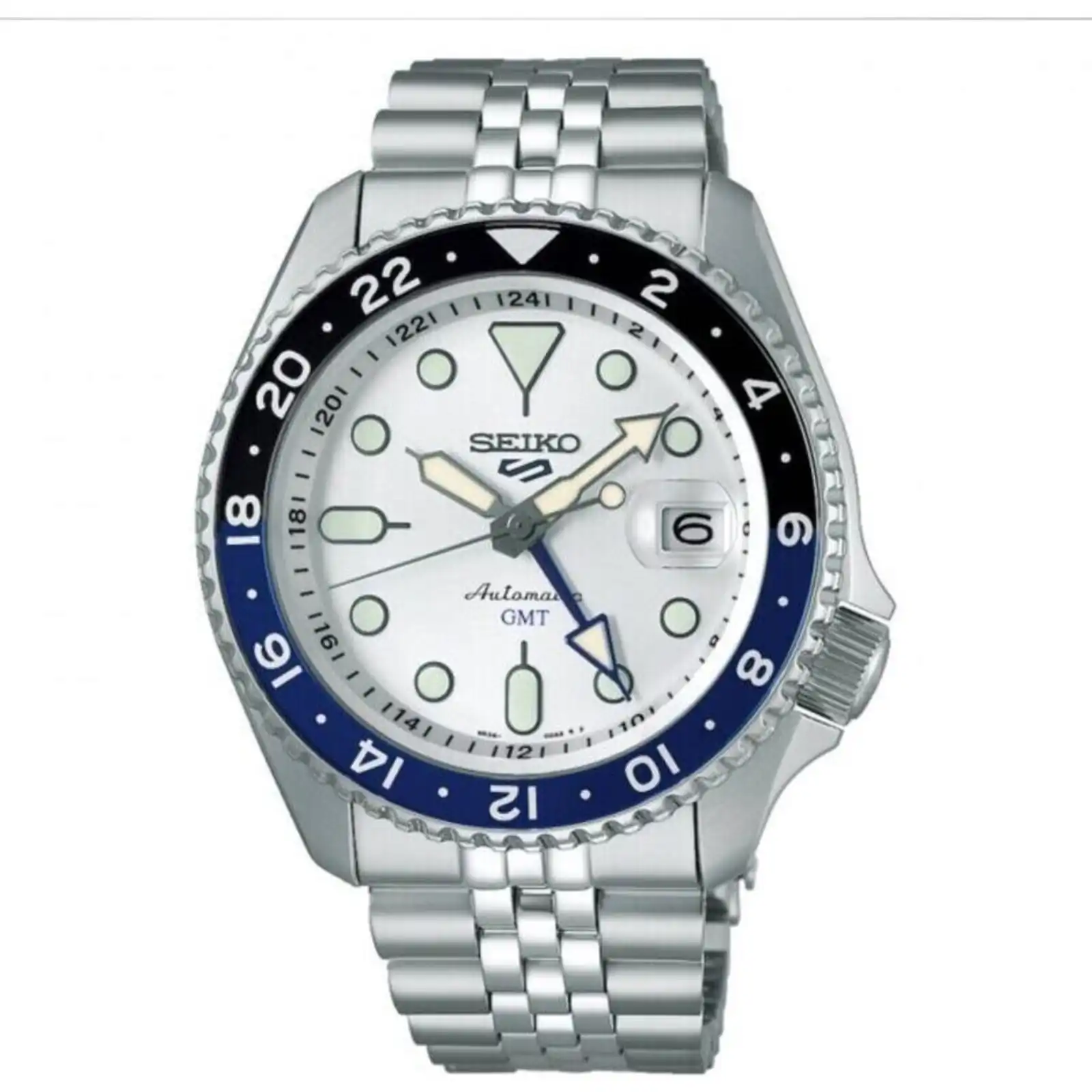Seiko 5 Sports Automatic Gmt - White (SSK033K1) Men WATCHES Seiko 5 Sports Automatic Gmt - White (SSK033K1) Men WATCHES