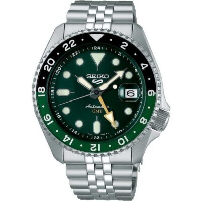Seiko 5 Sports Automatic Gmt Hulk Black/green (SSK035K1) Unisex WATCHES