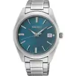 Seiko Classic Stainless Steel Blue Dial Quartz SUR525P1 100M Men's Watch