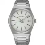 Seiko Conceptual Stainless Steel White Dial Quartz SUR553P1 100M Men's Watch