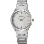 Seiko Conceptual Stainless Steel White Dial Quartz SUR615P1 Women's Watch