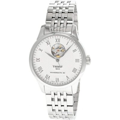 Tissot Le Locle Powermatic 80 Open Heart Silver Dial Automatic T006.407.11.033.02 Men's Watch