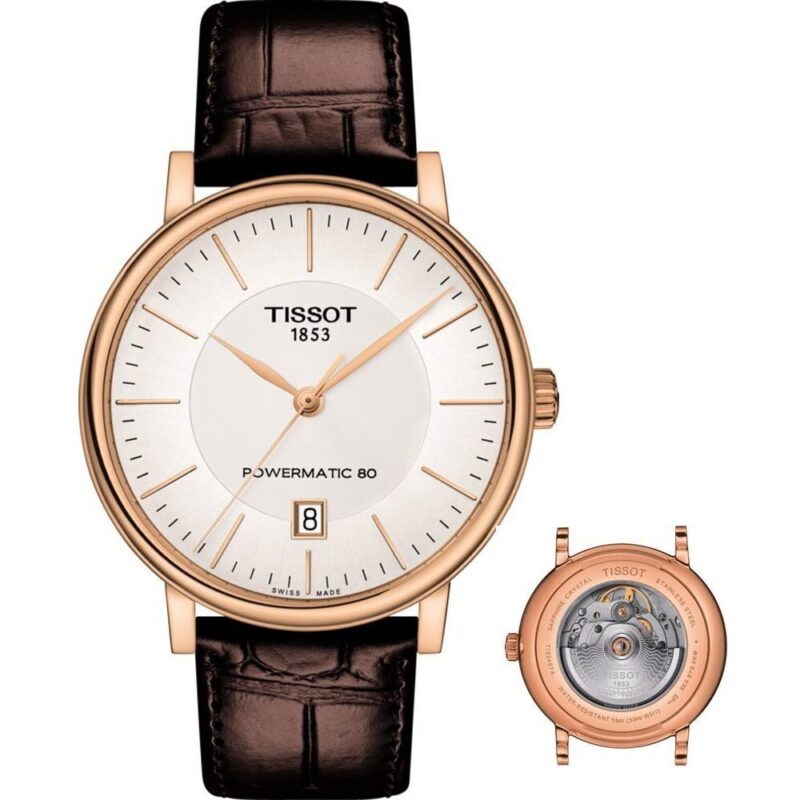 Tissot Carson Powermatic 80 (T1224073603100) Men WATCHES