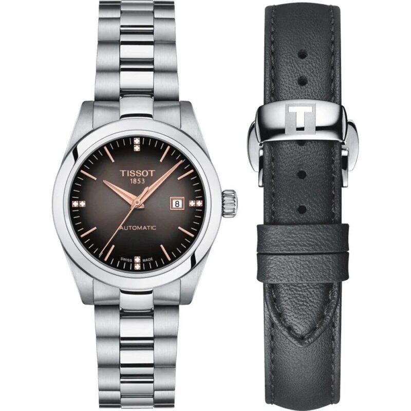 Tissot T-my Lady Automatic W-diamonds Special Pack + Extra Strap (T1320071106601) Women's Watch