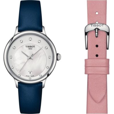 Tissot Odaci-t 12 Diamonds Special Pack + Extra Strap (T1332101611600) Women WATCHES