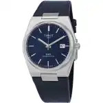 Tissot PRX Powermatic 80 Leather Strap Blue Dial Automatic T137.407.16.041.00 100M Men's Watch