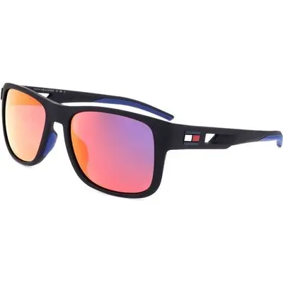 Tommy Hilfiger Sunglasses Th 1913_s Matte Black (TH 1913_S-003 55-18-135) Men EYEWEAR