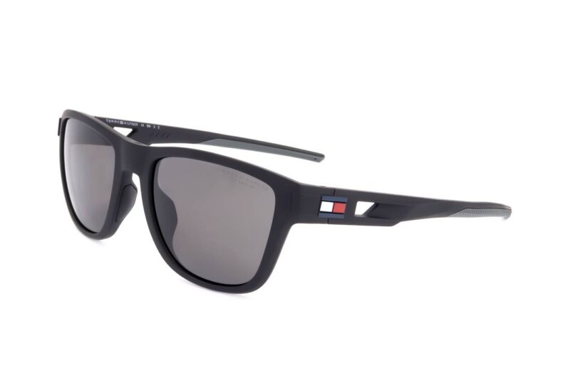 Tommy Hilfiger Sunglasses - Tech Lenses Th 1951_s Matte Black (TH 1951_S-003 55-20-135) Men's EYEWEAR