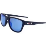 Tommy Hilfiger Sunglasses - Tech Lenses Th 1951_s Metalized Blue (TH 1951_S-R7W 55-20-135) Men EYEWEAR