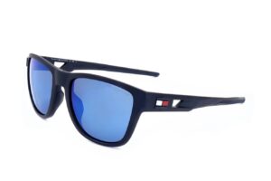 Tommy Hilfiger Sunglasses - Tech Lenses Th 1951_s Metalized Blue (TH 1951_S-R7W 55-20-135) Men's EYEWEAR