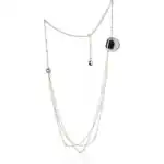 Breil Jewels Bloom Collection Cuore - Agata / Pink Agathe 35cm ***special Price*** (TJ0835) Women JEWELRY