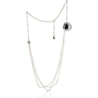 Breil Jewels Bloom Collection Cuore - Agata / Pink Agathe 35cm ***special Price*** (TJ0835) Women JEWELRY