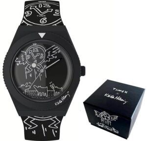 Timex Q X Keith Haring Special Edt. (TW2W25600) Men's Watch