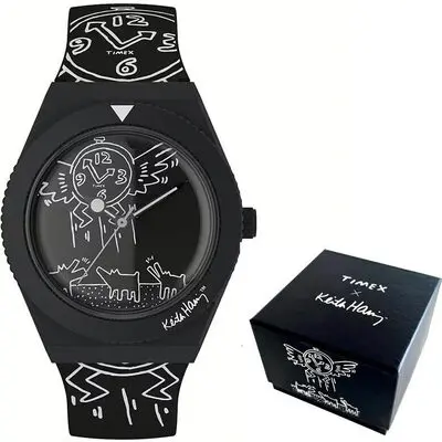 TIMEX Q X KEITH HARING Special Edt. (TW2W25600) Men WATCHES