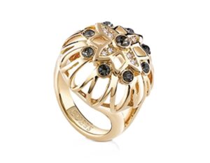 Guess Jewels Flower Ring - Size: 52 (UBR61011-52) Women's JEWELRY