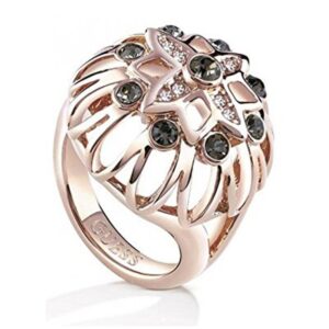 Guess Jewels Flower Ring - Size: 54 ***special Price*** (UBR61012-54) Women's JEWELRY
