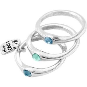 Anelli Uno De 50 Ud_ani0678azumtl12 (UD_ANI0678AZUMTL12) Unisex JEWELRY