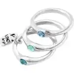 Anelli Uno De 50 Ud_ani0678azumtl15 (UD_ANI0678AZUMTL15) Unisex JEWELRY