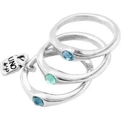 Anelli Uno De 50 Ud_ani0678azumtl15 (UD_ANI0678AZUMTL15) Unisex JEWELRY