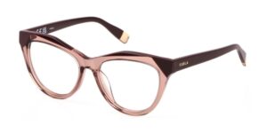 Furla Eyewear Unisex Eyeglasses (VFU766V_0805_52)