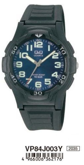 Q&q Fashion Vp84j003y (VP84J003Y) Men's Watch
