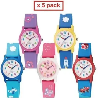 Q&q Fashion Vr99_pack 5 Kids Watches / 5 Orologi Bimbo (VR99_PACK) Unisex WATCHES