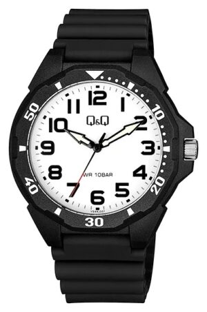 Q&q Gent Only Time (VS44J001Y) Men's Watch