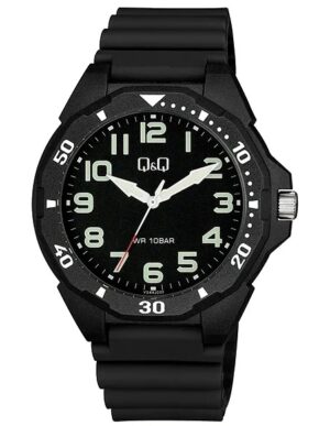 Q&q Gent Only Time (VS44J003Y) Men's Watch