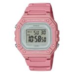 Casio Timeless Collection Sport Illuminator Wr 50m. Alarm. Chronograph - Pink - Colored Serie ***special Price*** (W-218HC-4A) Unisex Watch