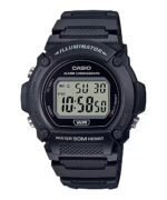 Casio Timeless Collection Sport- Illuminator. Wr 50m. Alarm. Chronograph (W-219H-1ACVF) Men's Watch