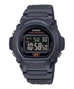 Casio Timeless Collection Sport- Illuminator. Wr 50m. Alarm. Chronograph (W-219H-8BVCF) Men's Watch