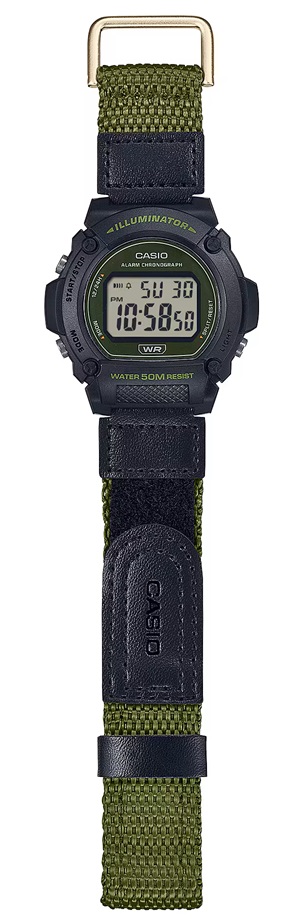 Casio Timeless Collection sport Men's (w-219hb-3avef) - illuminator Men's Watch 2 Casio Timeless Collection sport Men's (w-219hb-3avef) - illuminator Men's Watch - Image 2