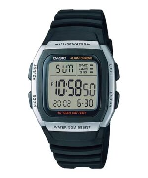 Casio Youth Digital Alarm Chrono Illuminator W-96H-1AVDF W96H-1AVDF Men's Watch
