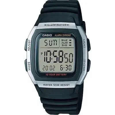Casio Youth Digital Alarm Chrono Illuminator W-96H-1AVDF W96H-1AVDF Men's Watch