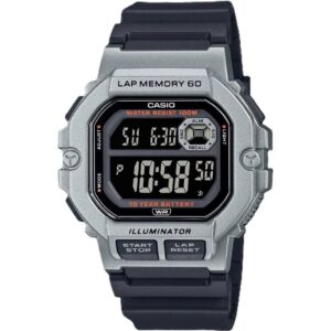 Casio Sport Illuminator Lap Memory 60 - Black (WS-1400H-1BVCF) Men WATCHES