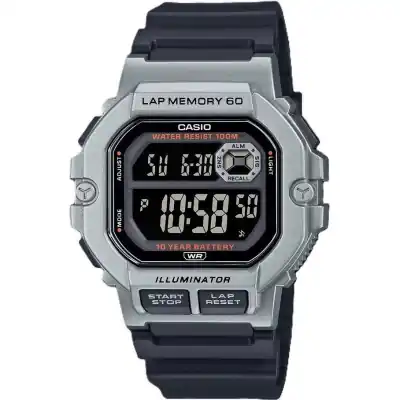 Casio Sport Illuminator Lap Memory 60 - Black (WS-1400H-1BVCF) Men WATCHES