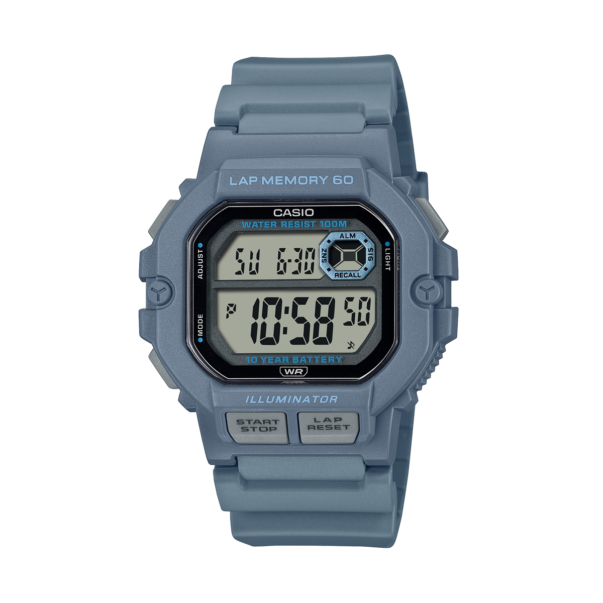 Casio Sport Illuminator Lap Memory 60 (WS-1400H-2AVEF) Men's Watch