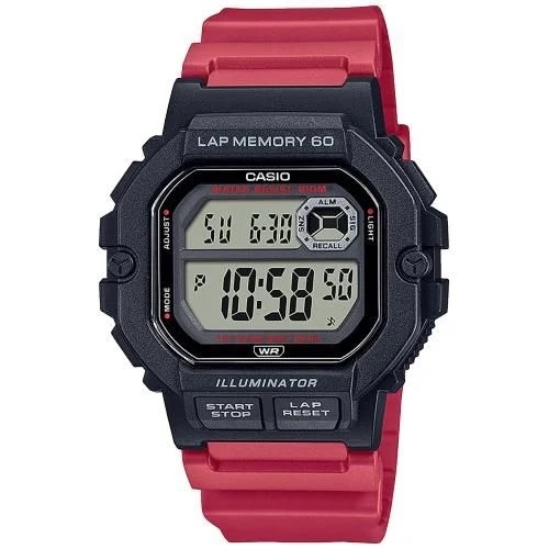 Casio Sport illuminator lap memory 60 (ws-1400h-4avcf) Men's Watch 1 Casio Sport Illuminator Lap Memory 60 (WS-1400H-4AVCF) Men's Watch