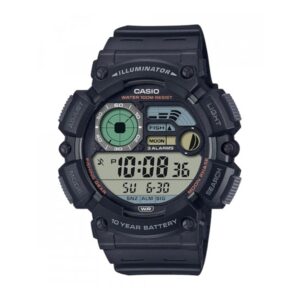 Casio Sport Illuminator 10 Years Battery - Black (WS-1500H-1AVEF) Men's Watch