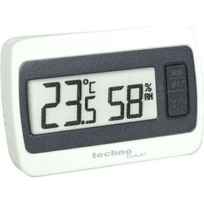 Techno Line Ws7005 - Termometro - Igrometro Digitale Con Memoria Minima-massima - Thermometer - Digital Hygrometer With Minimum-maximum Memory (WS7005) Unisex WATCHES