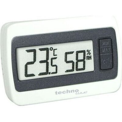 Techno Line Ws7005 - Termometro - Igrometro Digitale Con Memoria Minima-massima - Thermometer - Digital Hygrometer With Minimum-maximum Memory (WS7005) Unisex WATCHES